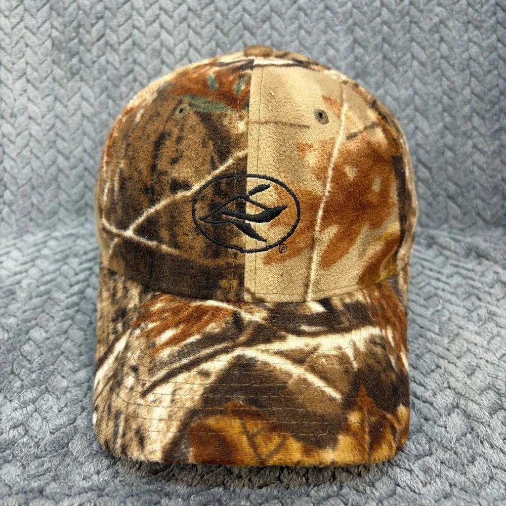 RedHead Fleece Camo Hunting Hat Mens Adjustable Camouflage Baseball Cap